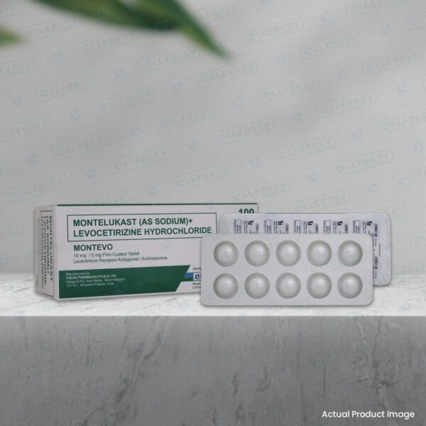 Montevo <br> Motelukast (As Sodium) + Levocetirizine Hydrochloride