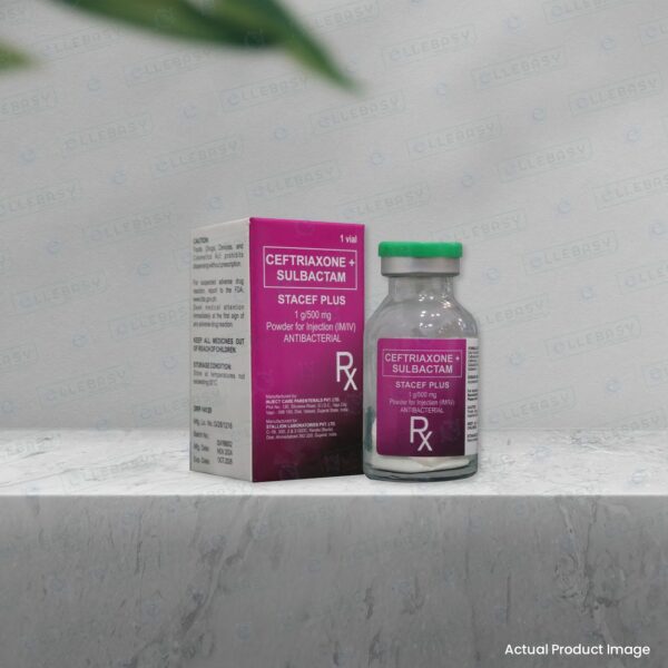 Stacef Plus <br> Ceftriaxone Sulbactam