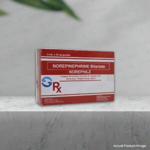 Norephilz 4mg <br> Norepinephrine Bitartrate