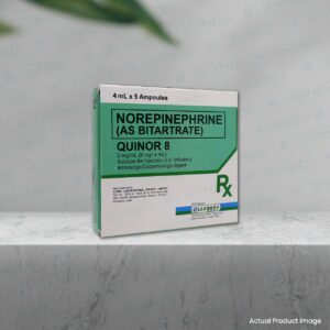 Quinor 8 <br> Norepinephrine Bitartrate