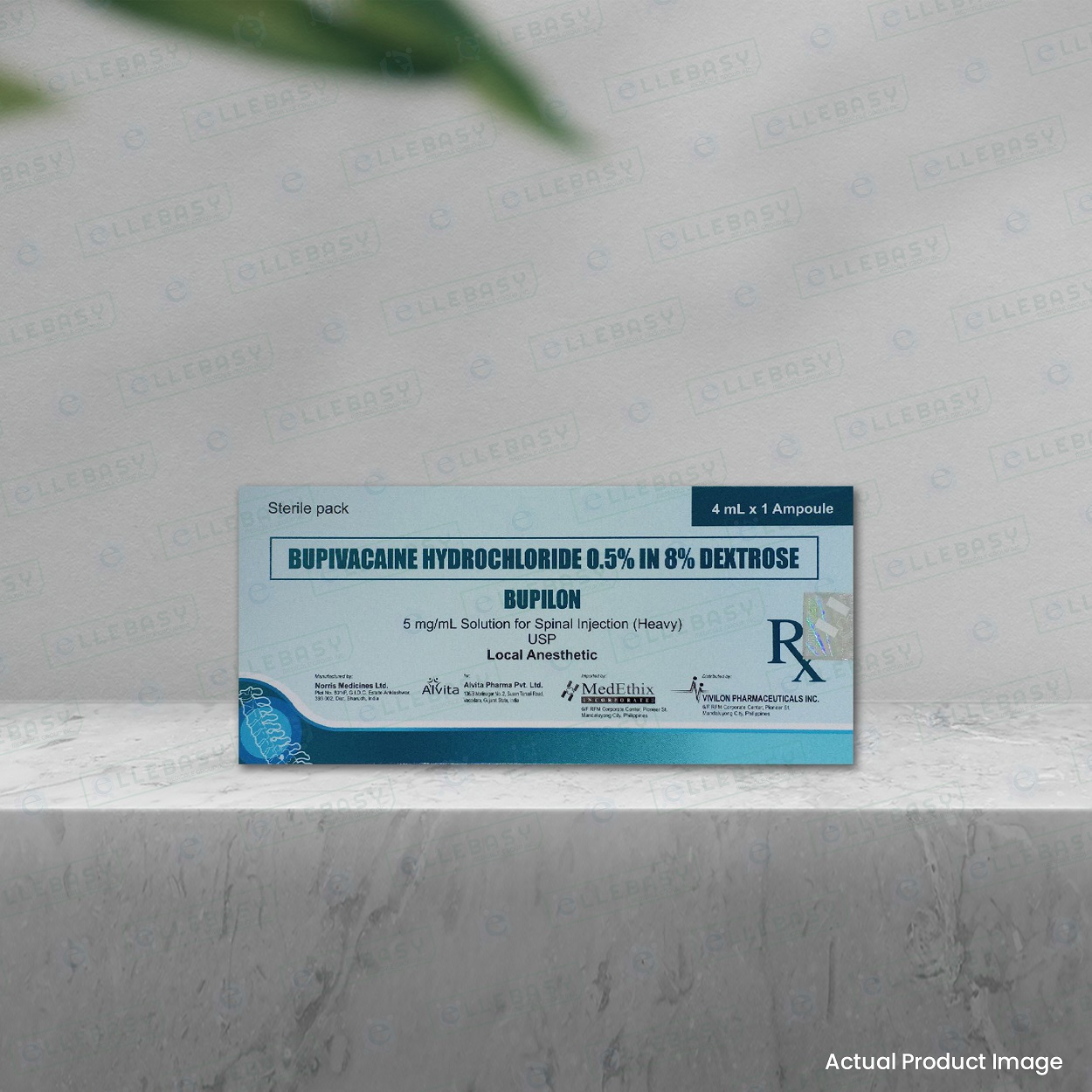 BUPIVACAINE HYDROCHLORIDE 0.5 IN 8% DEXTROSE <br> Bupilon