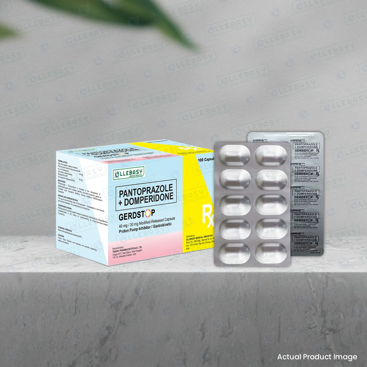 PANTOPRAZOLE + DOMERIDONE <br> Gerdstop