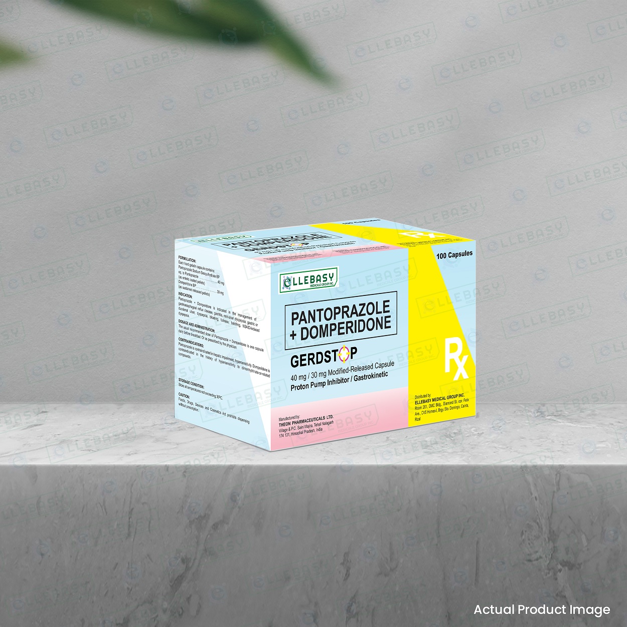 PANTOPRAZOLE + DOMERIDONE <br> Gerdstop