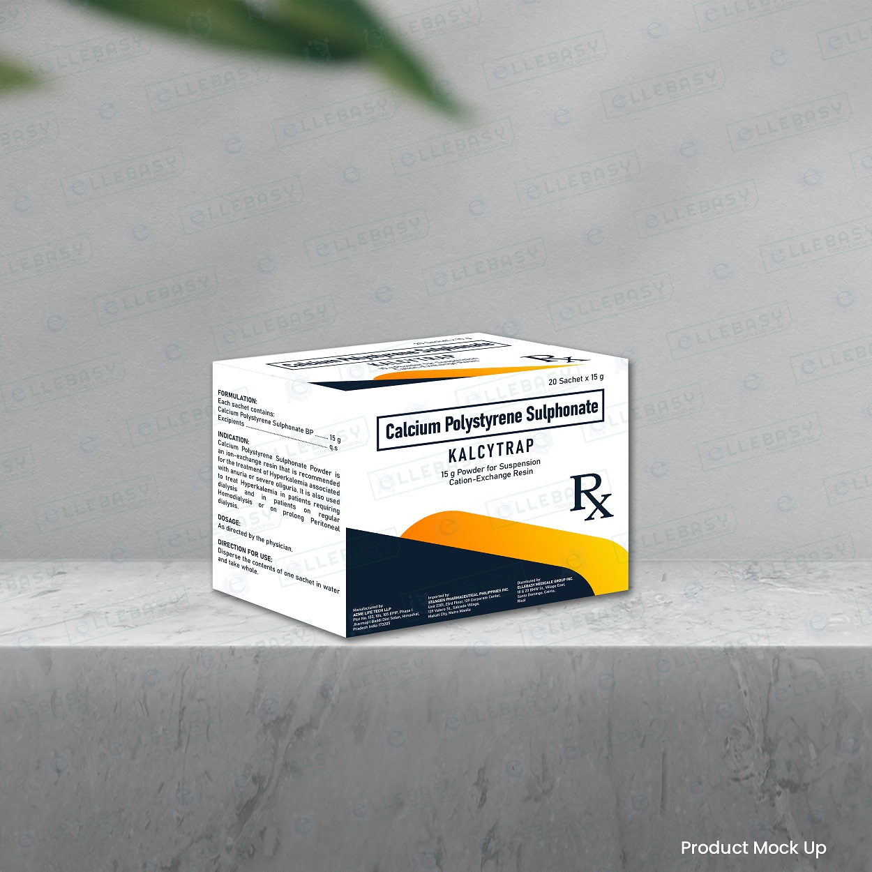 CALCIUM POLYSTYRENE SULPHONATE <br> Kalcytrap