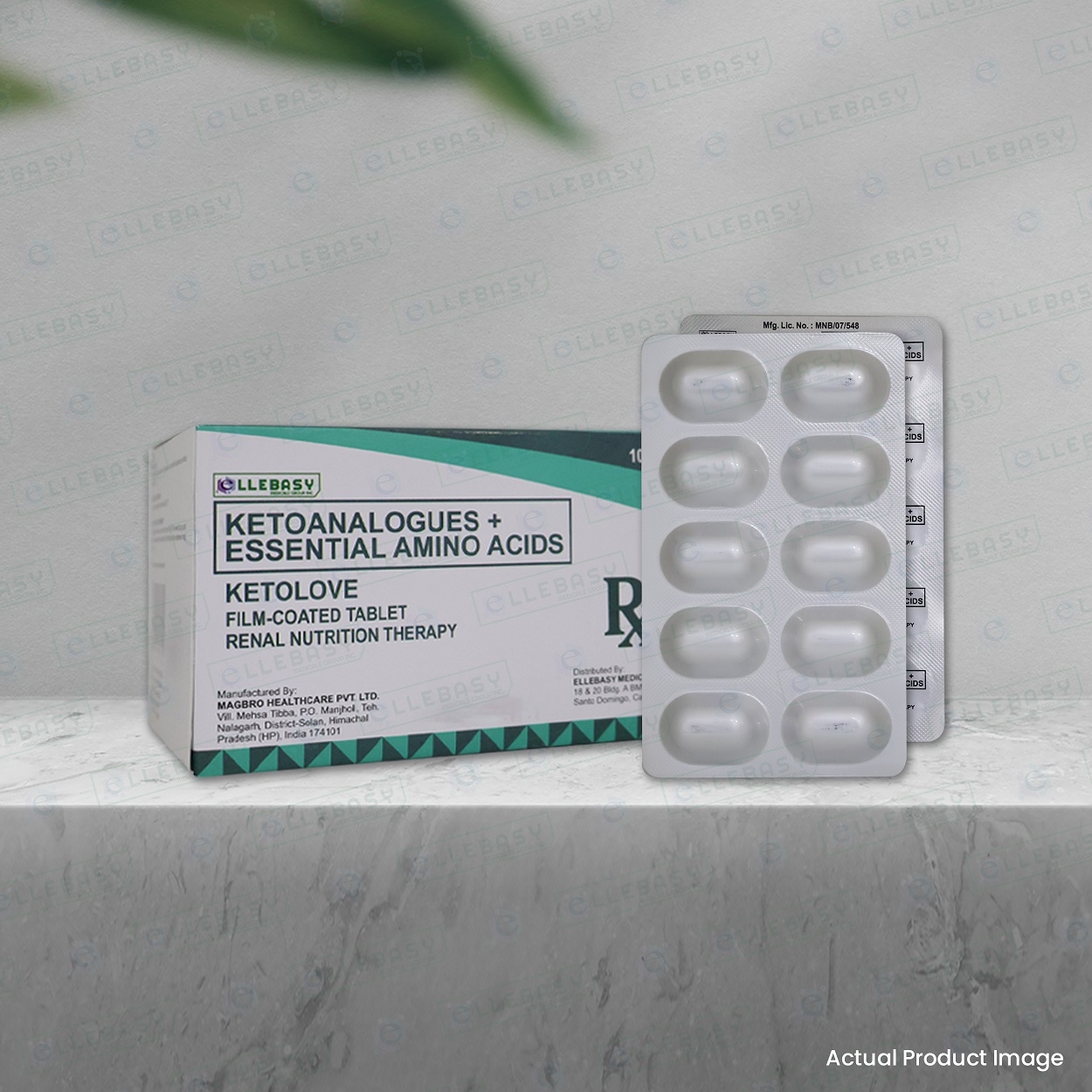 KETOANALOGUES + ESSENTIAL AMINO ACIDS <br> Ketolove