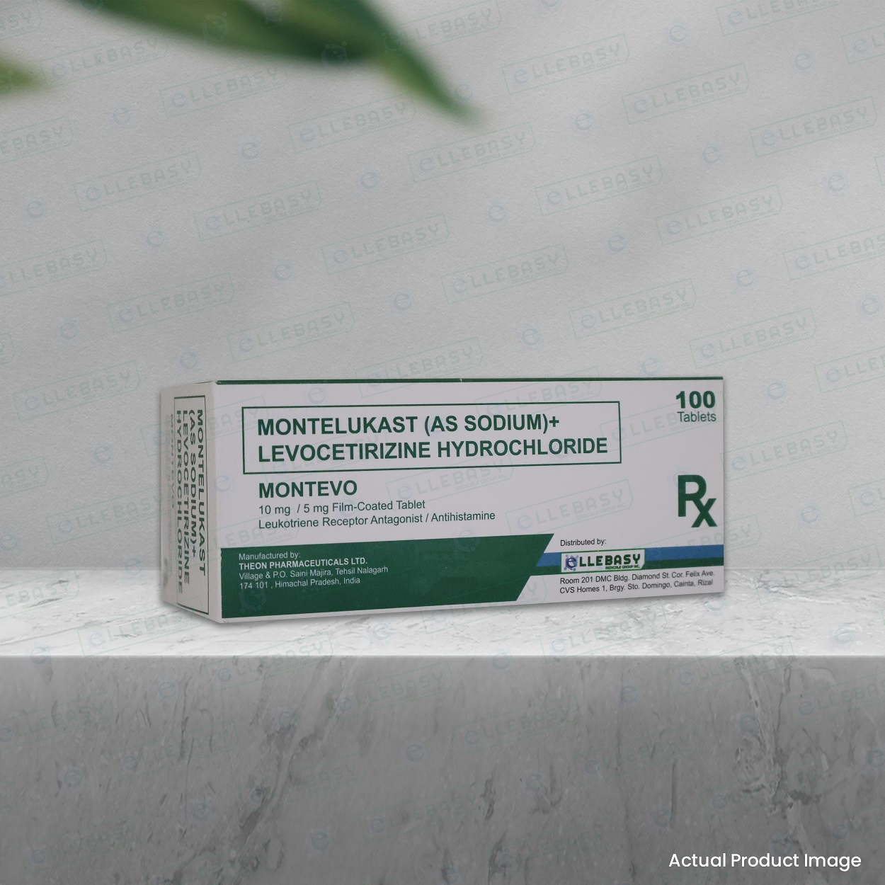 MONTELUKAST (AS SODIUM) + LEVOCETIRIZINE HYDROCHLORIDE <br> Montevo
