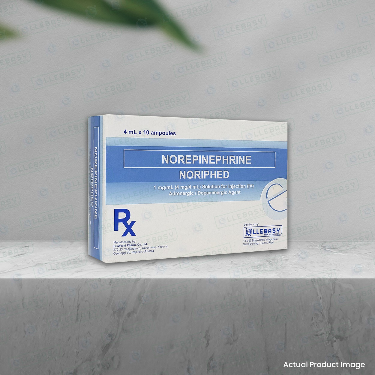 NOREPINEPHRINE <br> Noriphed 4MG