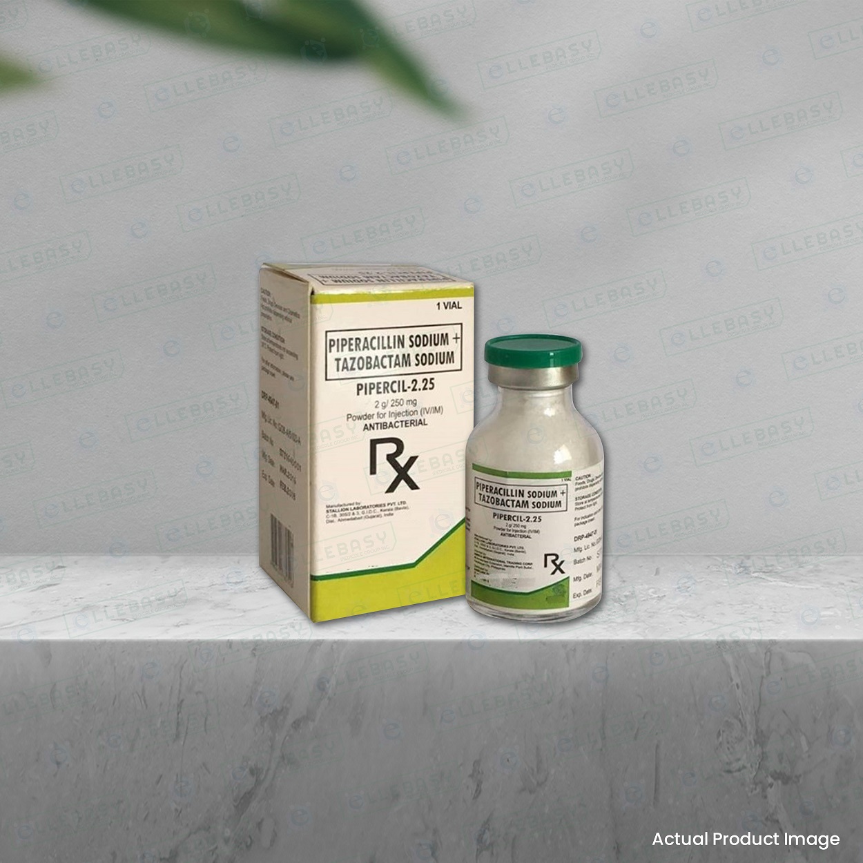 PIPERCIL 2.25 BOX VIAL.6960a0ec1603e1.64415504 PIPERACILLIN TAZOBACTAM + TAZOBACTAM SODIUM <br> Pipercil 2.25MG
