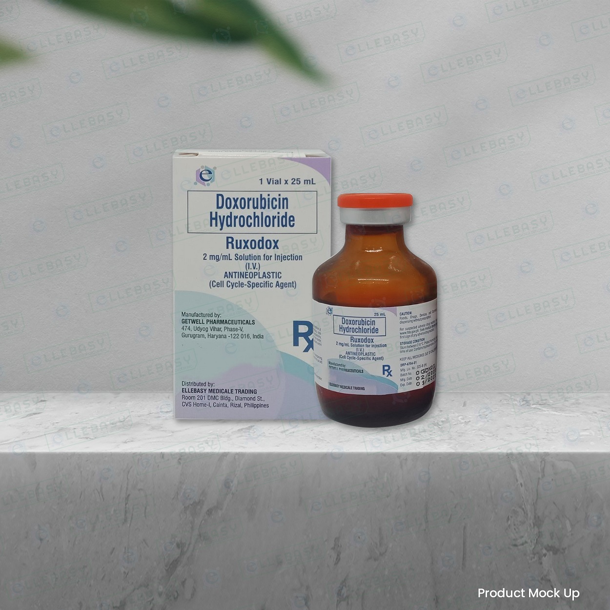RUXODOX BOX VIAL.69b20f05bc1349.30379538 DOXORUBISIN HYDROCHLORIDE <br> Ruxodox