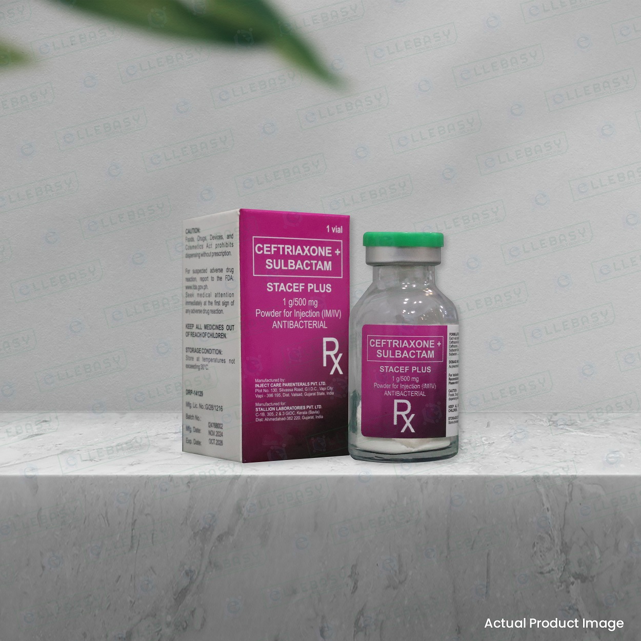 CEFTRIAXONE + SULBACTAM <br> Stacef Plus