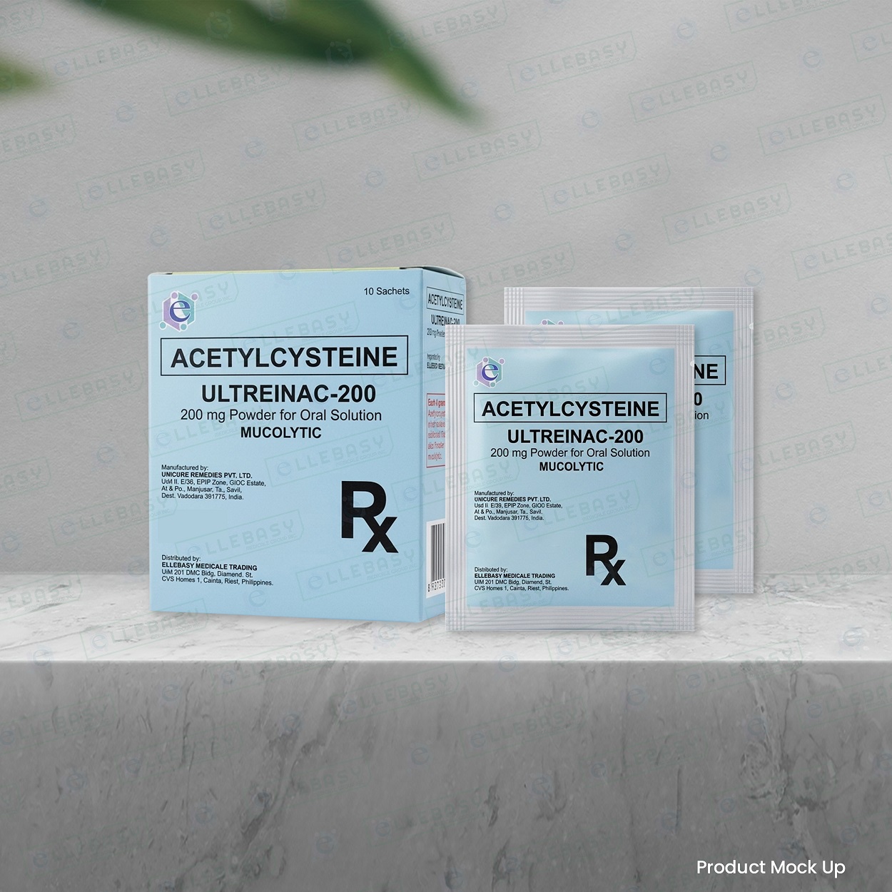 ACETYLCYSTEINE <br> Ultreinac-200