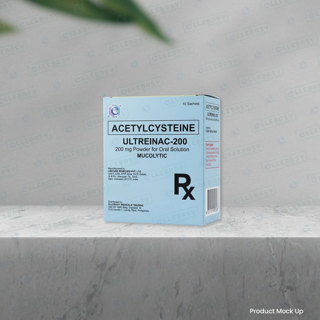 ACETYLCYSTEINE <br> Ultreinac-200