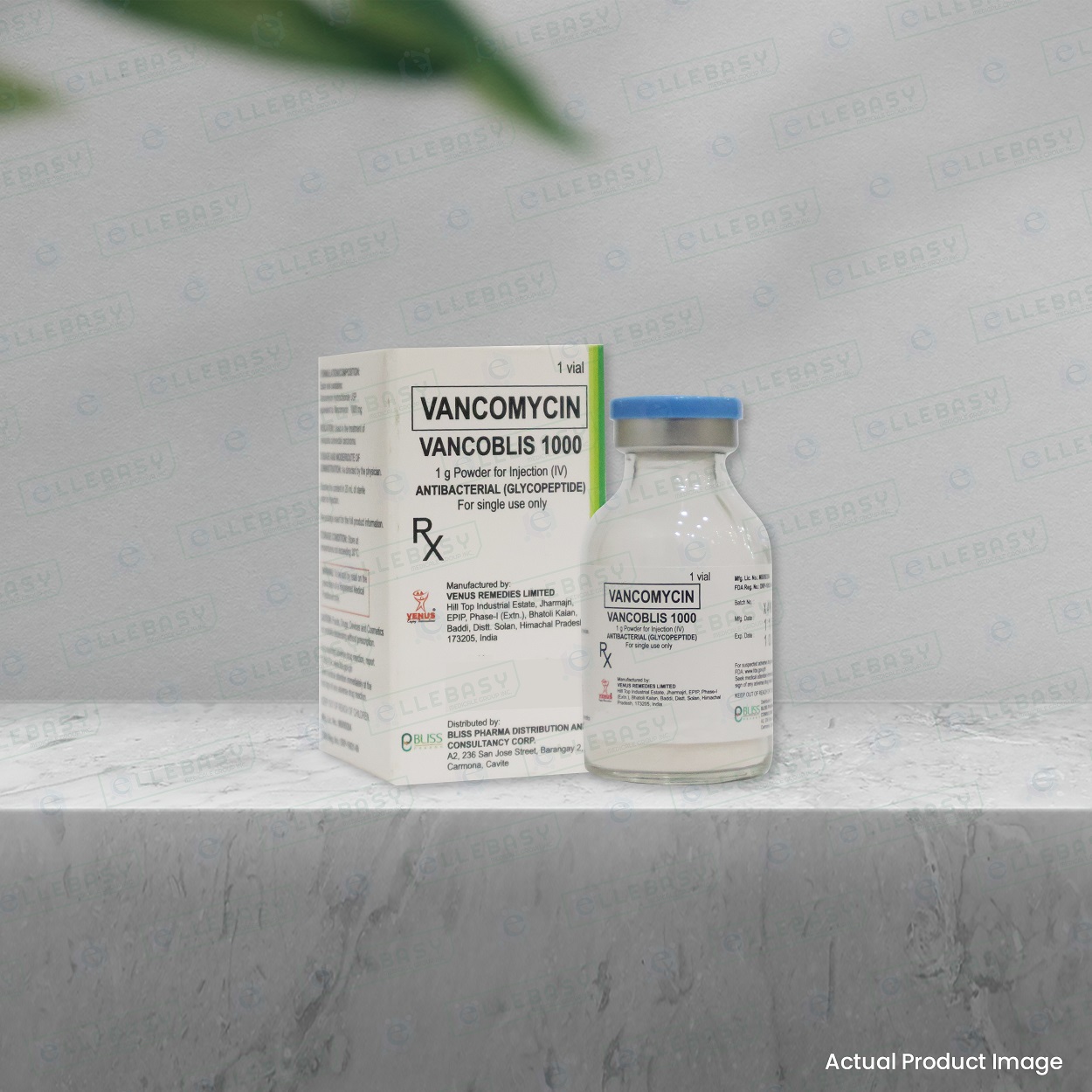 VANCOBOLIS 1000 box and vial.69094b713f3768.71158177 VANCOMYCIN <br> Vancoblis 1000