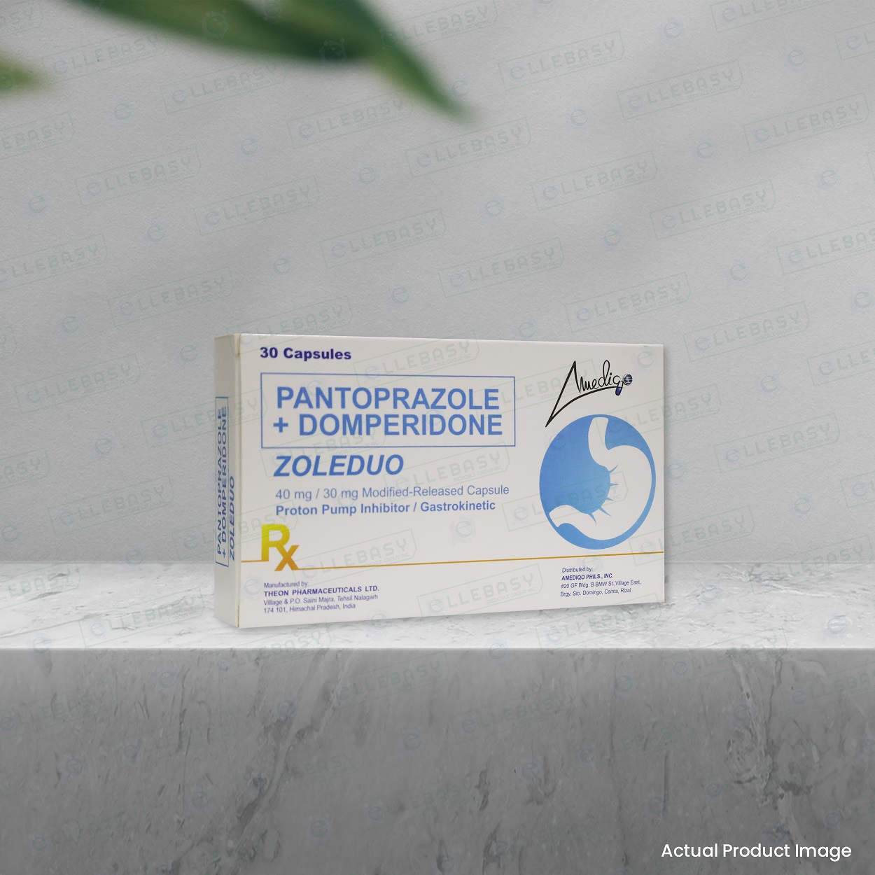 PANTOPRAZOLE + DOMPERIDONE <br> Zoleduo