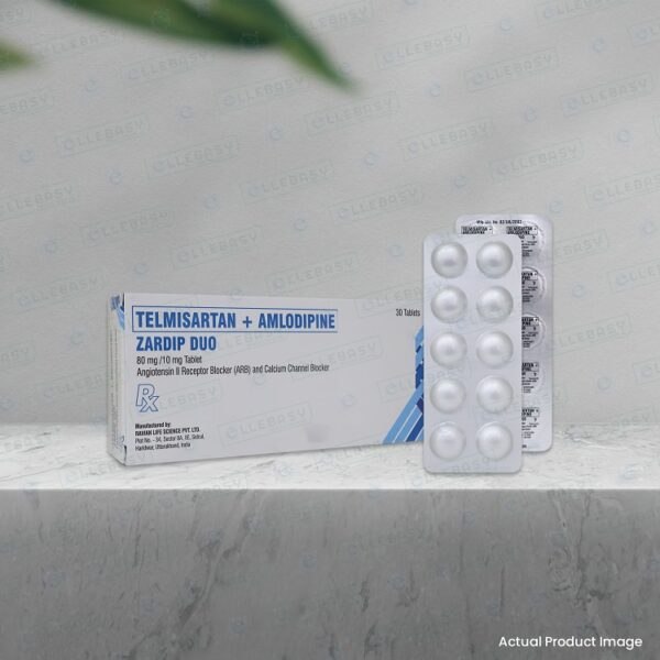 ZARDIP DUO 80mg /10mg (Rx)